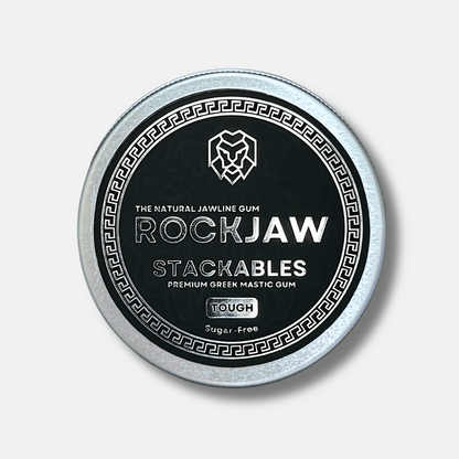 ROCKJAW® Premium Chios Greek Mastic Chicle de mandíbula dura | Apilables