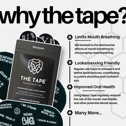 The Tape® | Premium Nasaletics® Mouth Tape